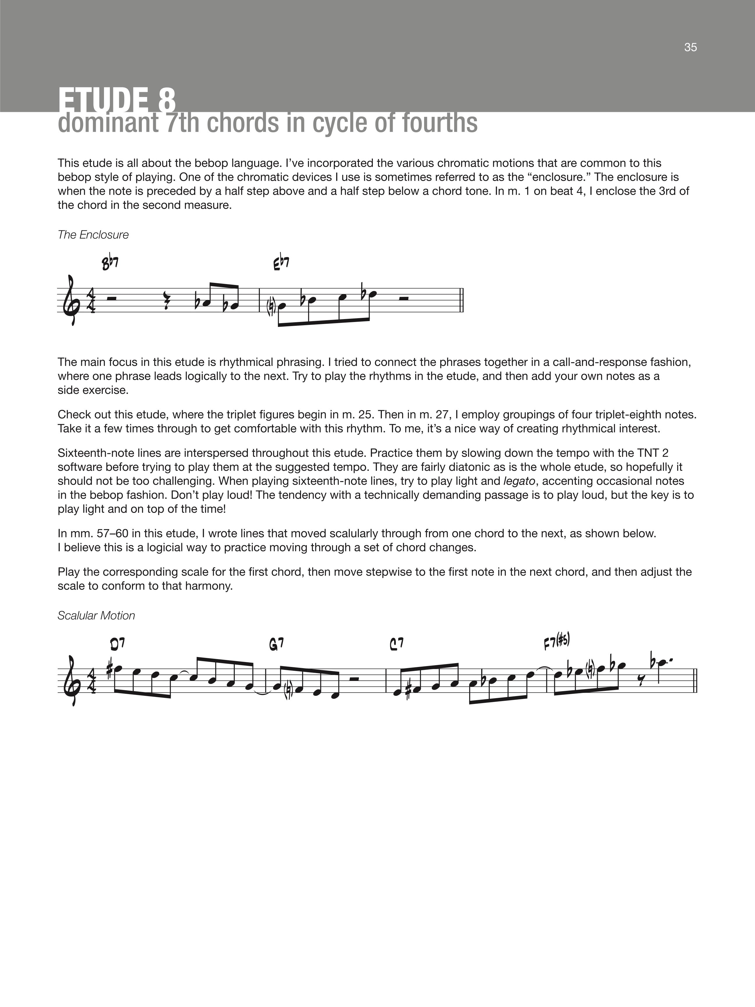 Playing On The Changes Bb