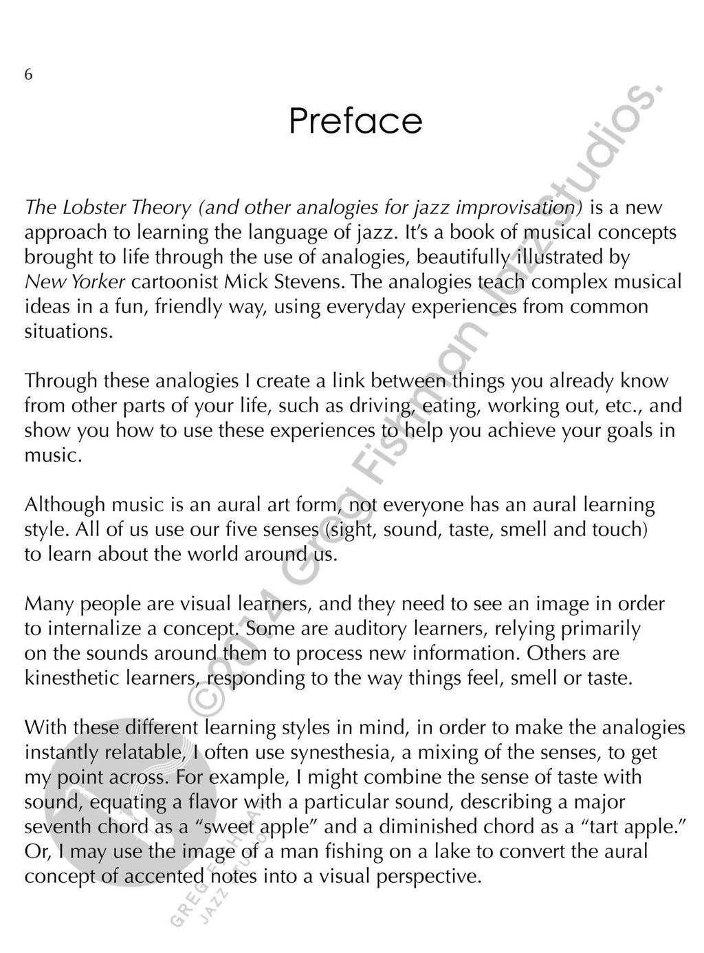 Greg Fishman: The Lobster Theory