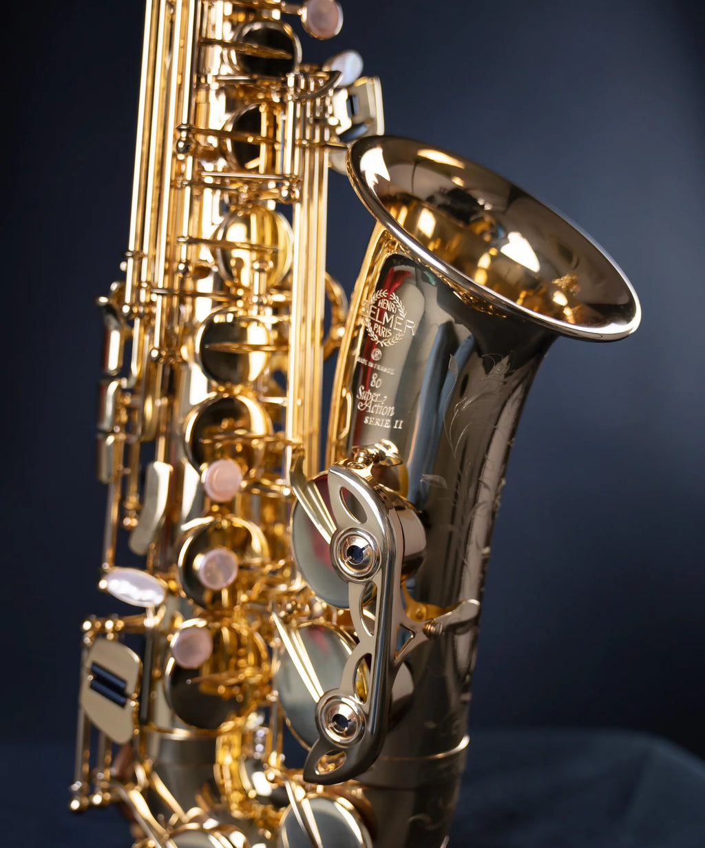 Selmer Paris Super Action 80 Series II zwarte altsaxofoon