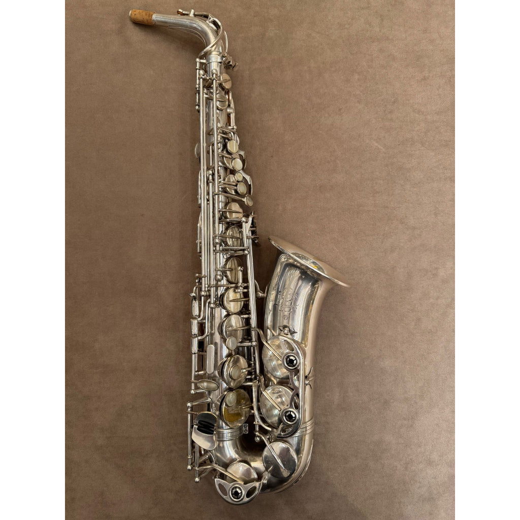 Selmer Paris Mark VII altsaxofoon 267001 verzilverd