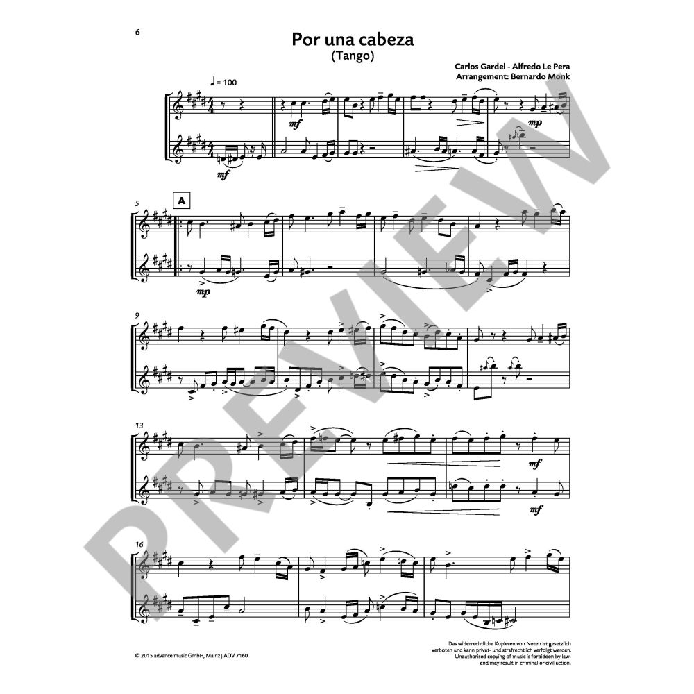 Tango for Two alt- & tenorsax