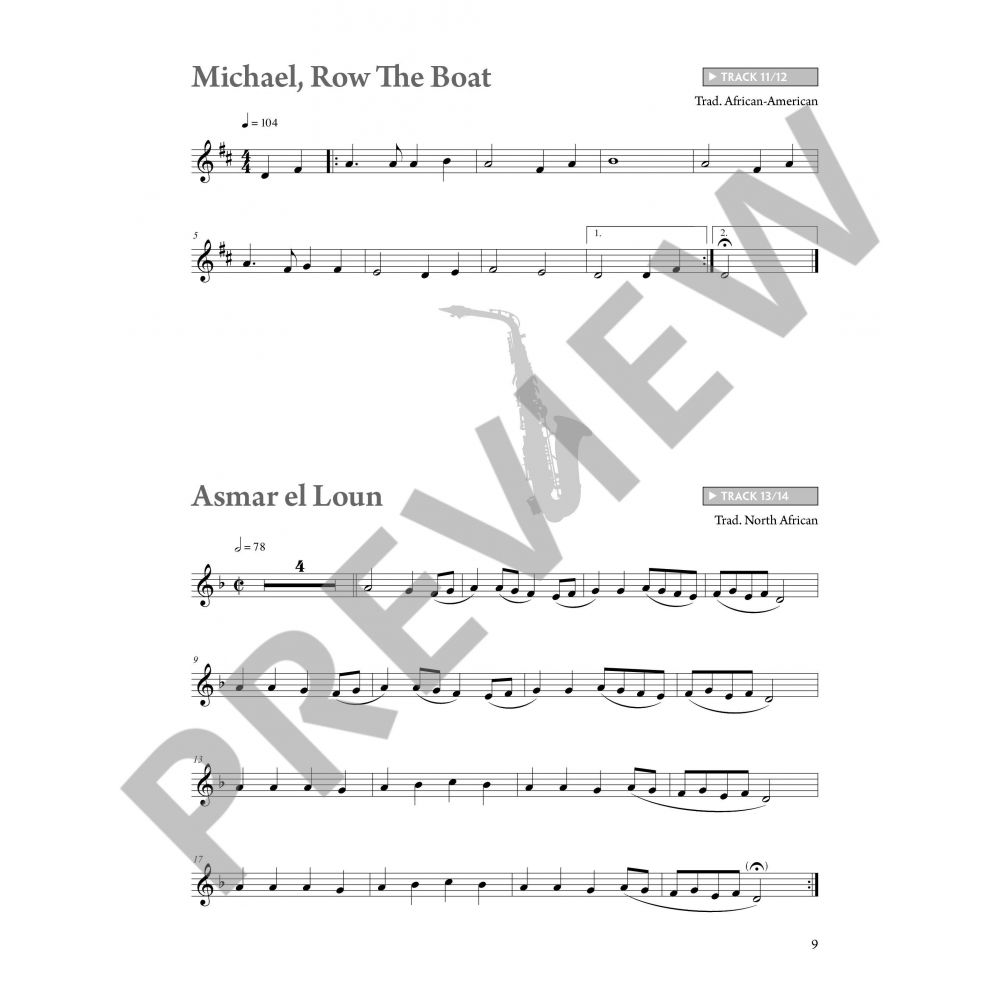 The Saxophone Method Repertoire vol. 1 altsax