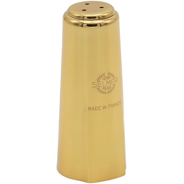 Selmer Paris goud gelakte altsax mondstukkap