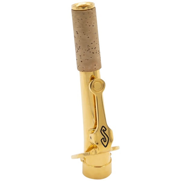 Selmer Paris Series III vergulde gebogen sopraansax hals