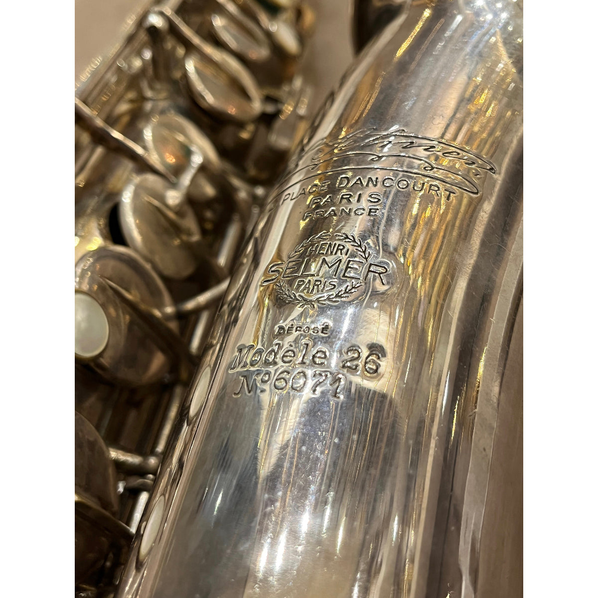 Selmer Paris Model 26 altsaxofoon 6071