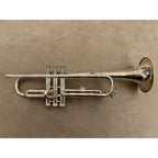 Willson verzilverde Bb trompet 9718