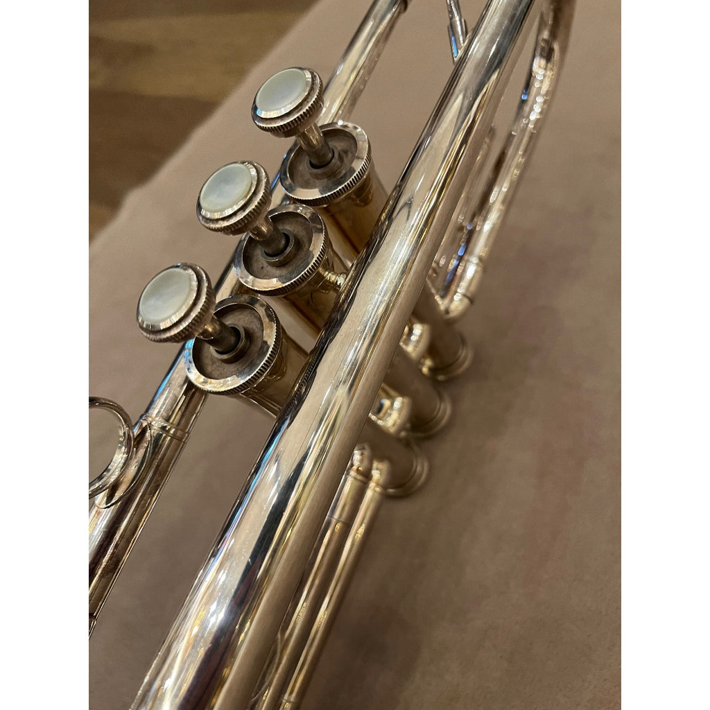 Willson verzilverde Bb trompet 9718