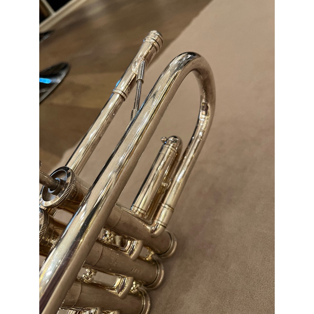 Willson verzilverde Bb trompet 9718