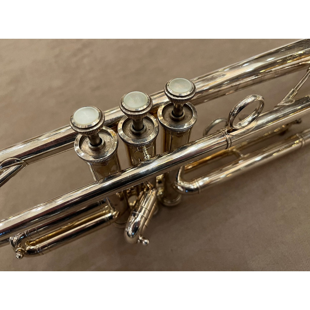 Willson verzilverde Bb trompet 9718