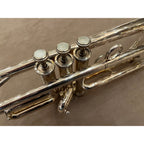 Willson verzilverde Bb trompet 9718