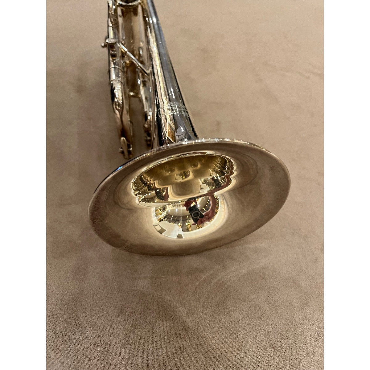 Willson verzilverde Bb trompet 9718