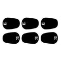 BG A10-L mondstuk plakkers 6 stuks (0.8 mm)