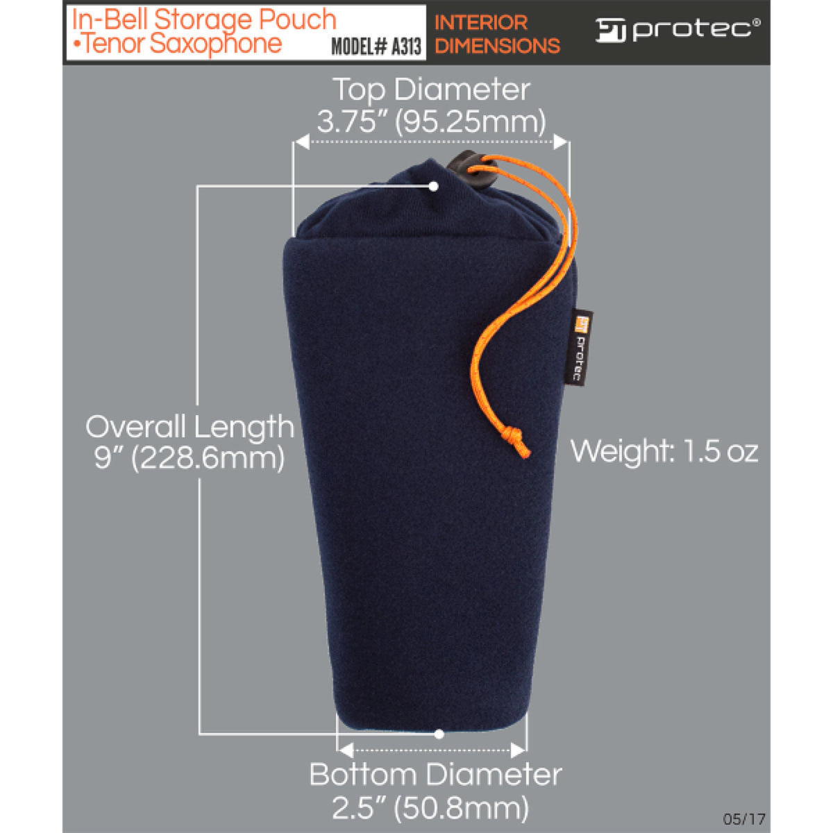 Protec A313 beker etui tenorsax