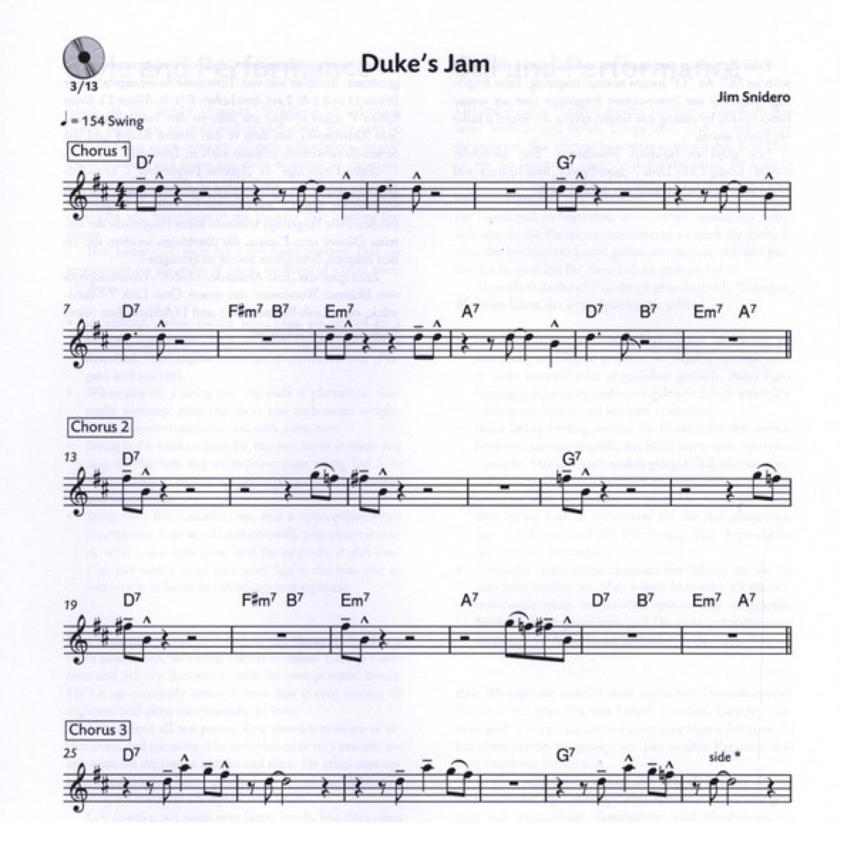 The Essence Of The Blues tenorsax