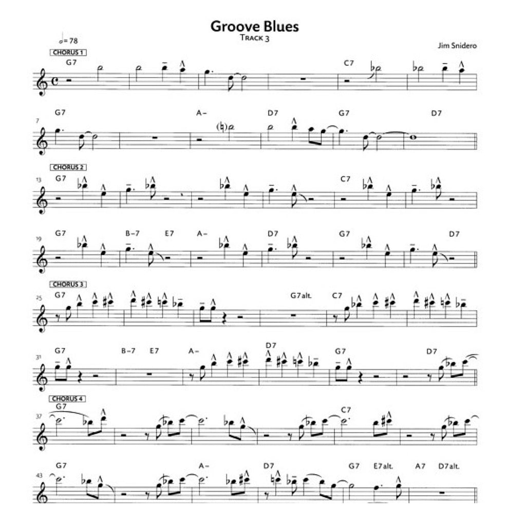 Jim Snidero: Jazz Conception sopraan- & tenorsax