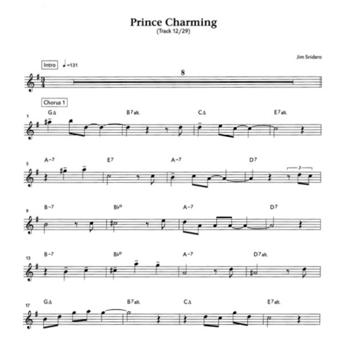 Jim Snidero: Easy Jazz Conception alt- & baritonsax