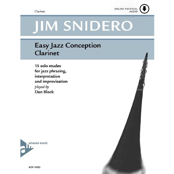 Jim Snidero: Easy Jazz Conception Bb klarinet