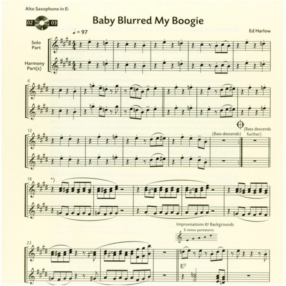 Easy Funk Play-Along altsax