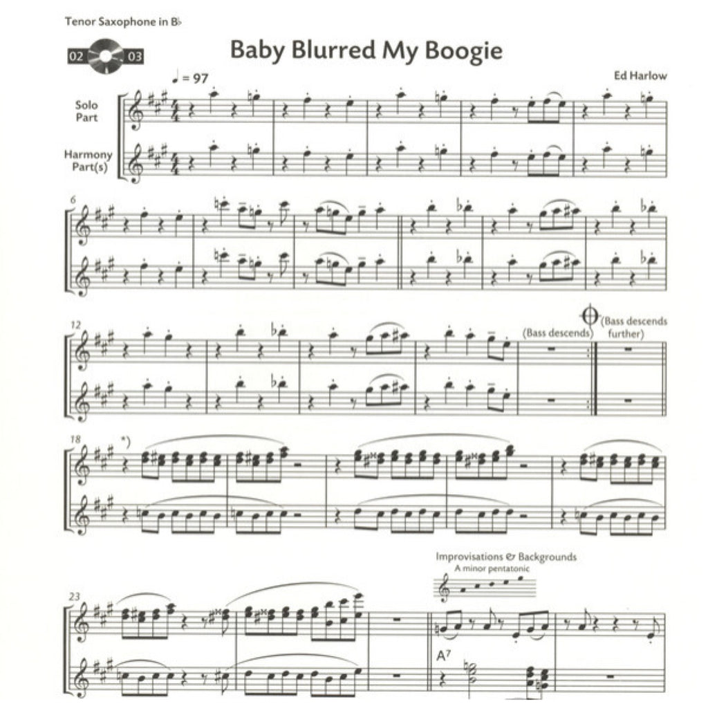 Easy Funk Play-Along tenorsax