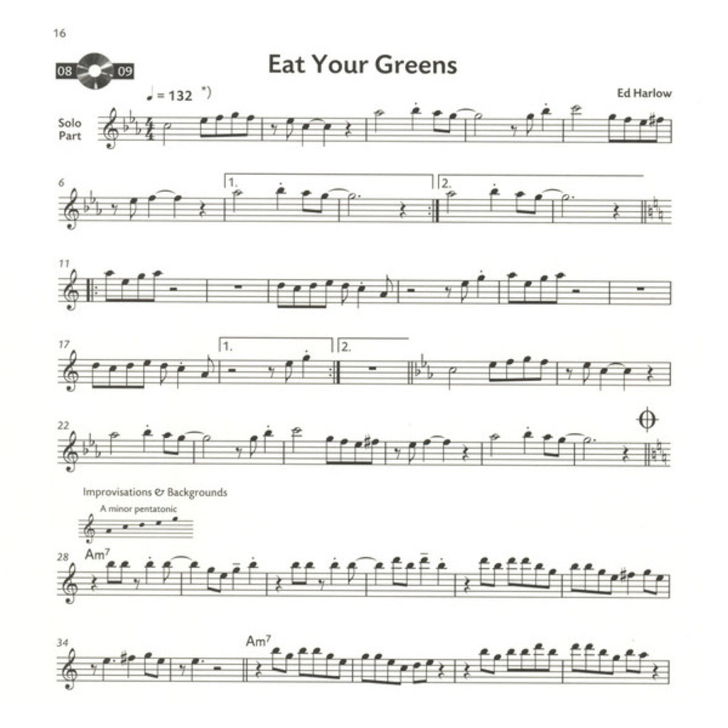 Easy Funk Play-Along tenorsax