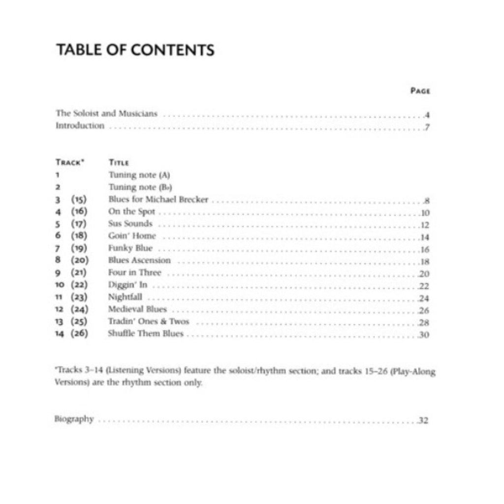 Playing Through The Blues altsax