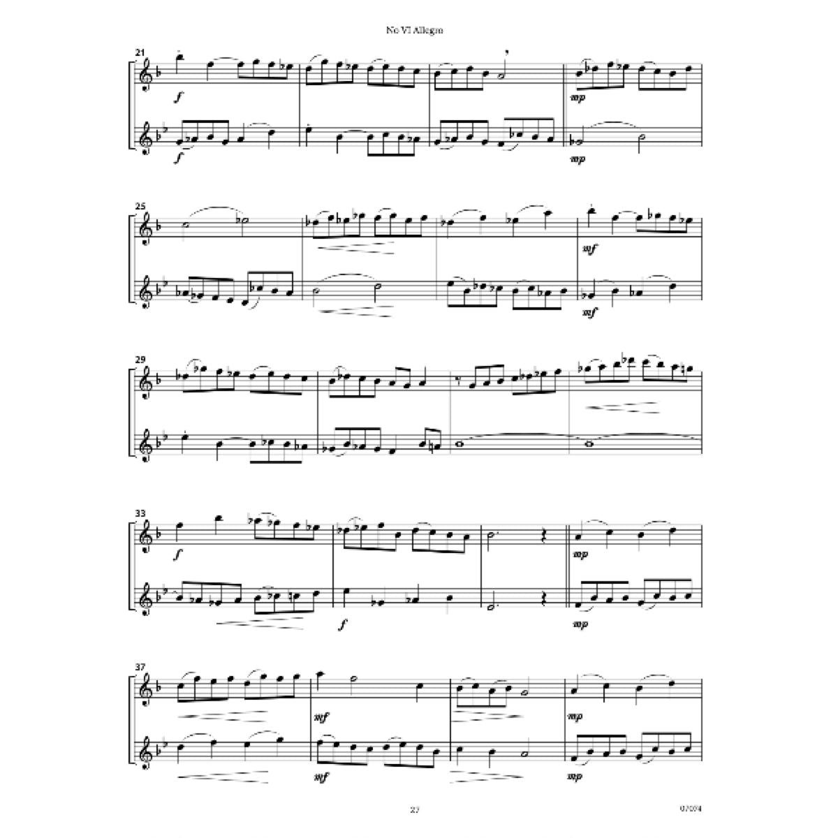 Mainburger Duette alt- & tenorsax