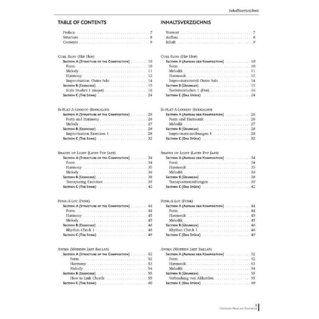 Crossover Pieces for Saxophone sopraan- & tenorsax