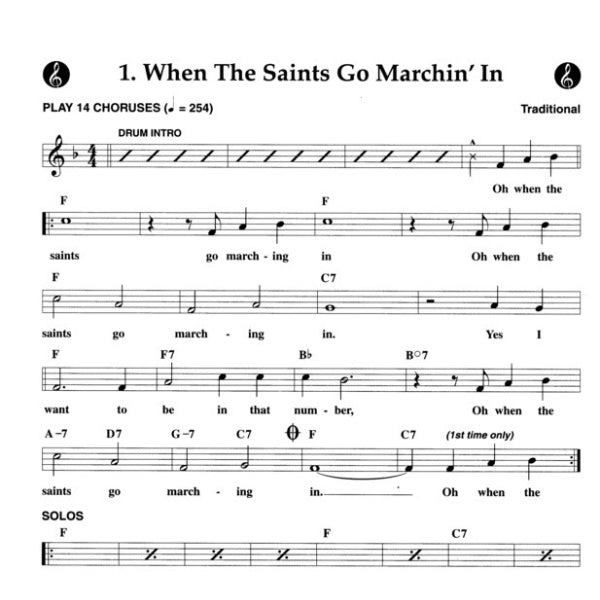 Aebersold vol. 100: St. Louis Blues Dixieland