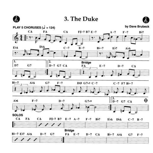 Aebersold vol. 105: Dave Brubeck - In Your Own Sweet Way