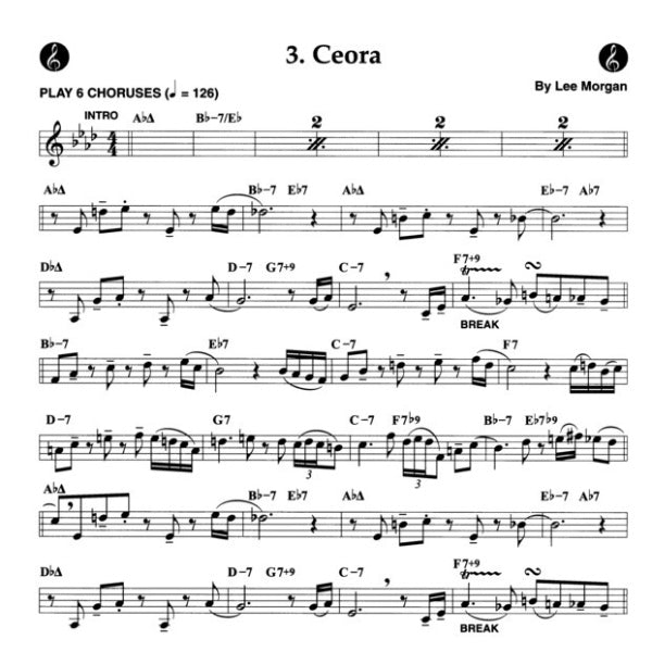 Aebersold vol. 106: Lee Morgan - Sidewinder