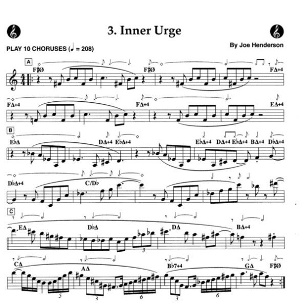 Aebersold vol. 108: Joe Henderson - Inner Urge