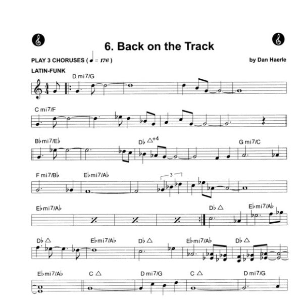 Aebersold vol. 109: Dan Haerle - Fusion