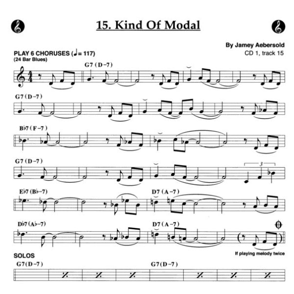 Aebersold vol. 116: Miles Of Modes