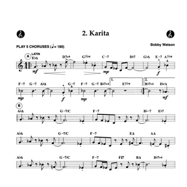 Aebersold vol. 119: Bobby Watson