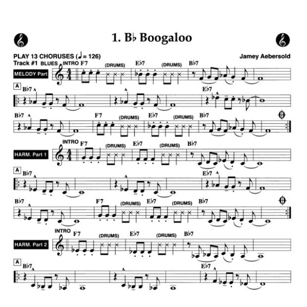 Aebersold vol. 120: Feelin' Good - Blues In B-3