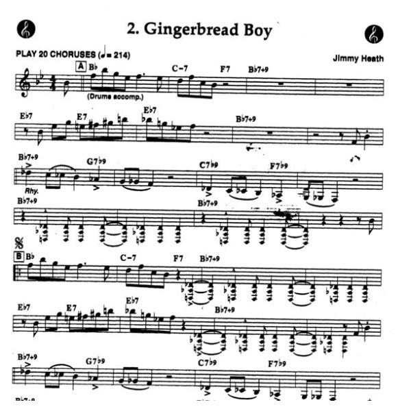 Aebersold vol. 122: Jimmy Heath