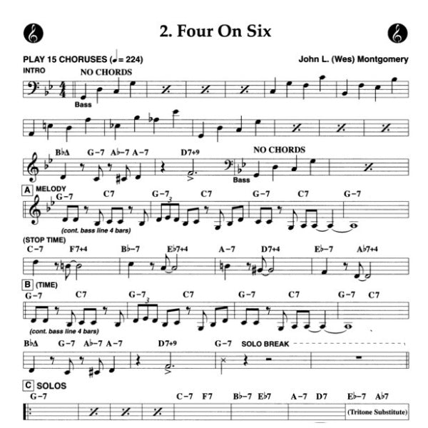 Aebersold vol. 123: Now's The Time