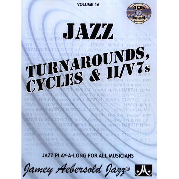 Aebersold vol. 16: Turnarounds Cycles & II/V7s