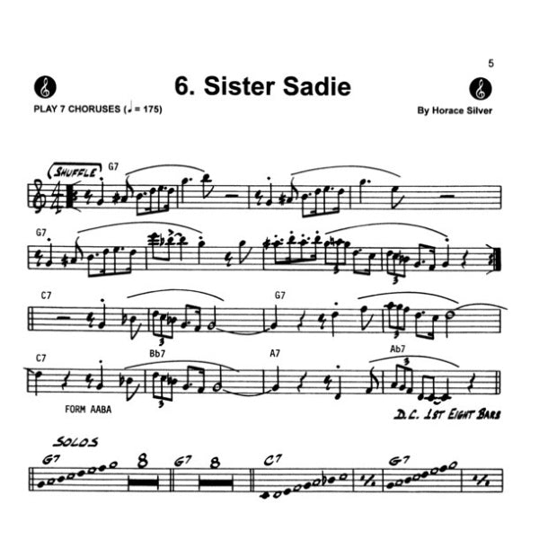 Aebersold vol. 17: Horace Silver