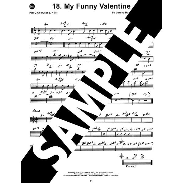 Aebersold vol. 25: All-Time Standards