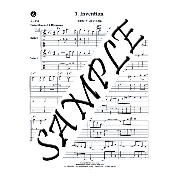 Aebersold vol. 29: Play Duets With Jimmy Raney