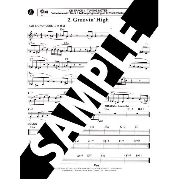 Aebersold vol. 43: Groovin' High