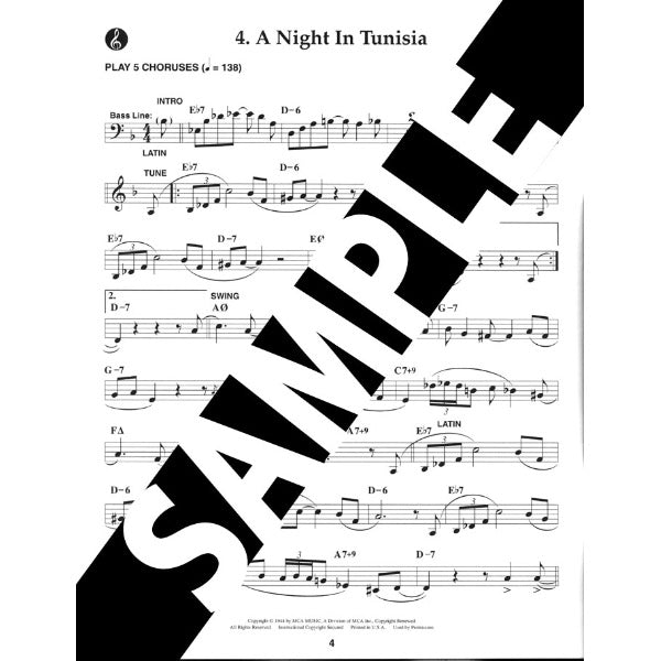 Aebersold vol. 43: Groovin' High