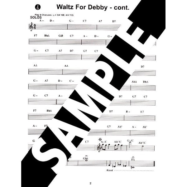 Aebersold vol. 45: Bill Evans