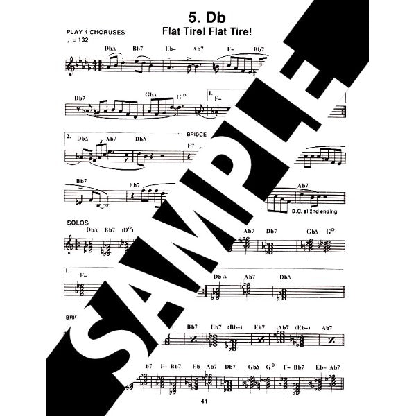 Aebersold vol. 47: I Got Rhythm Changes - In All Keys