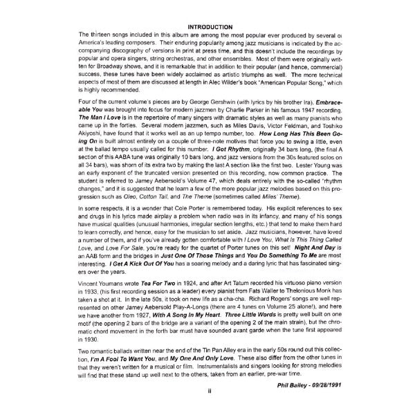 Aebersold vol. 51: Night And Day