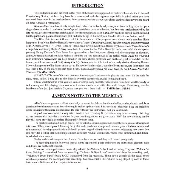 Aebersold vol. 54: Maiden Voyage