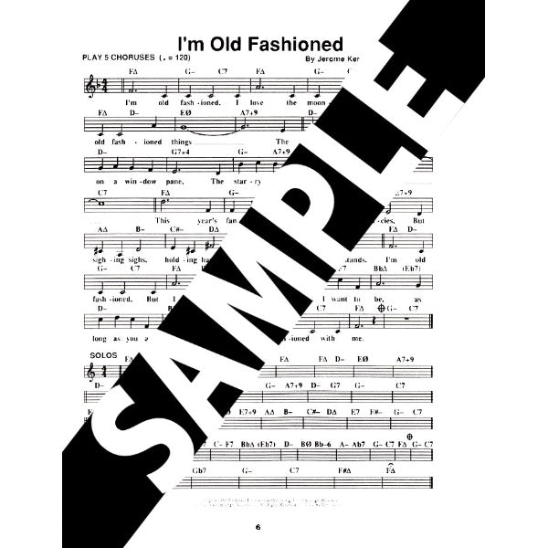 Aebersold vol. 55: Jerome Kern - Yesterdays