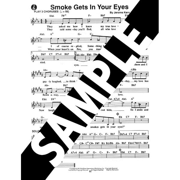 Aebersold vol. 55: Jerome Kern - Yesterdays