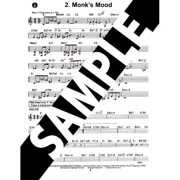 Aebersold vol. 56: Thelonious Monk